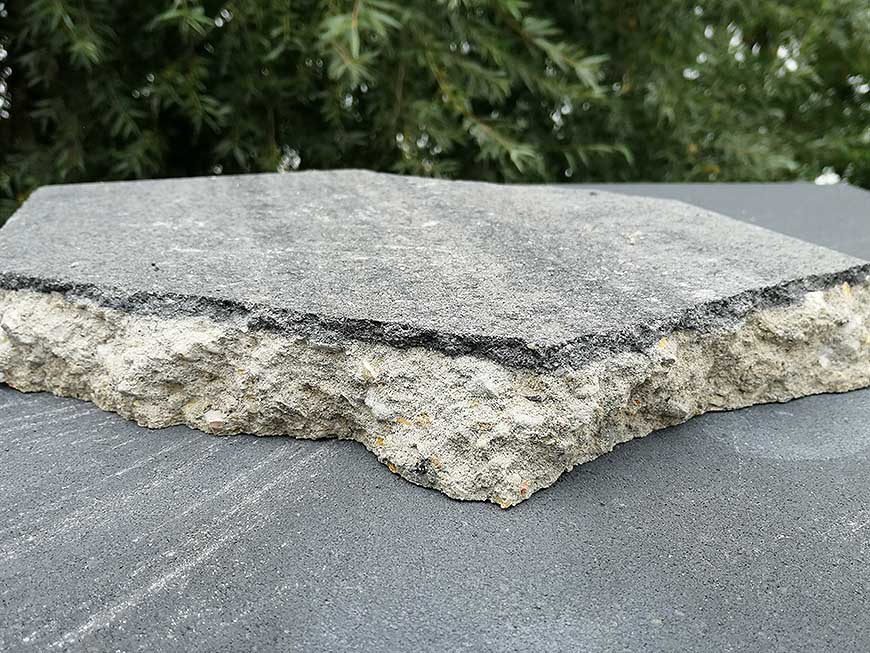 kleurbehoudende betontegels
