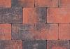 Kobblestones Rood-Zwart 28x21x7 cm