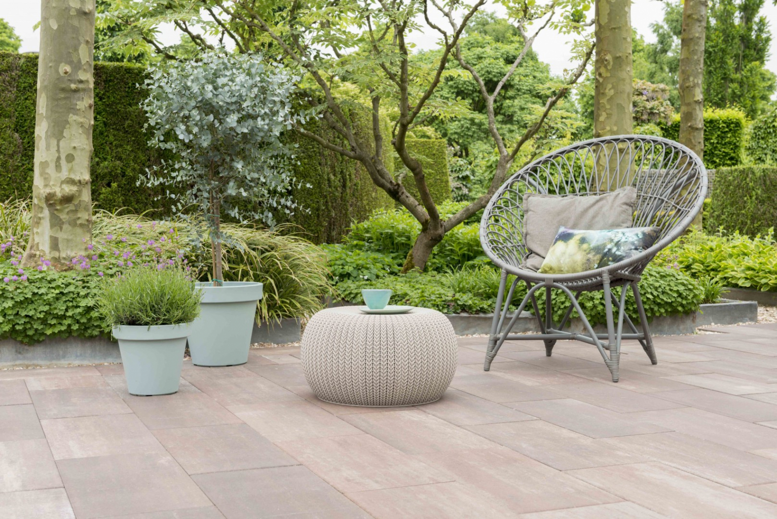 natuurlijke tuin