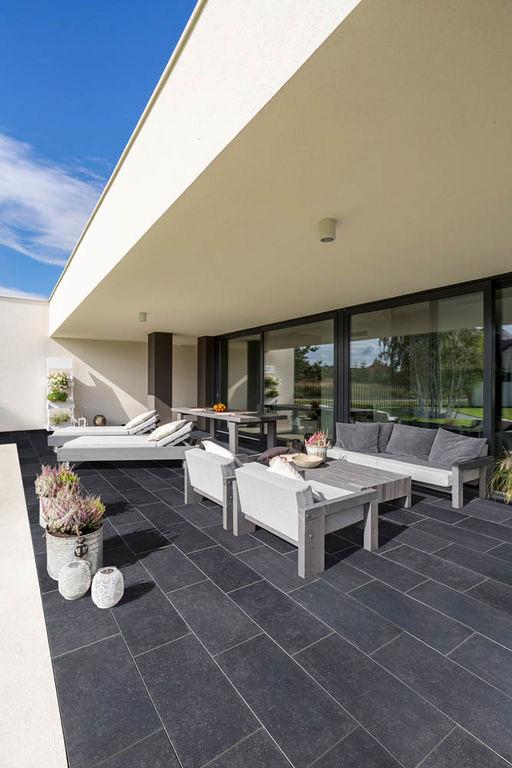 GeoCeramica Impasto Negro 40x80x4 cm | Bestratingsweb.nl
