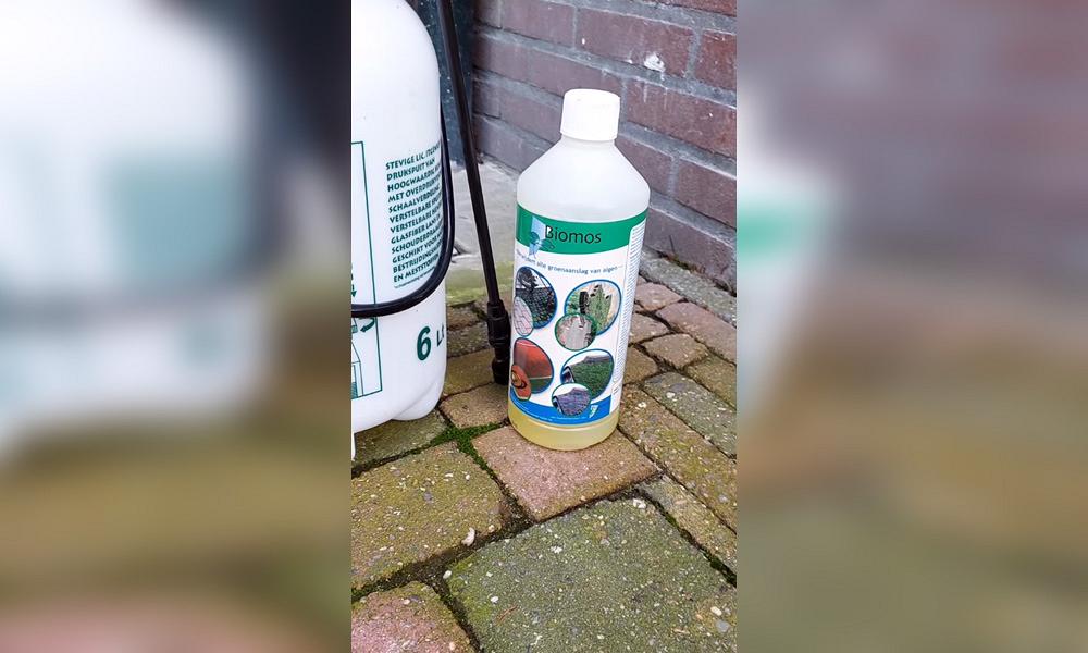 Biomos algenreiniger Groene aanslag verwijderaar
