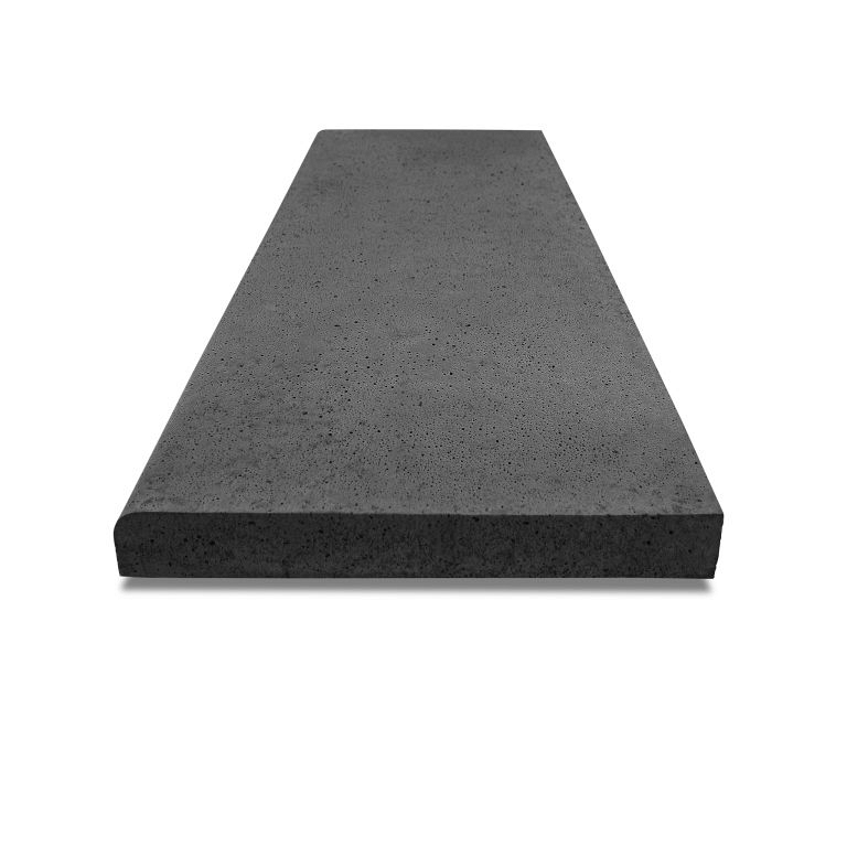 Oud Hollands Zwembadrand Hoekstuk Carbon 40x5 | Bestratingsweb.nl