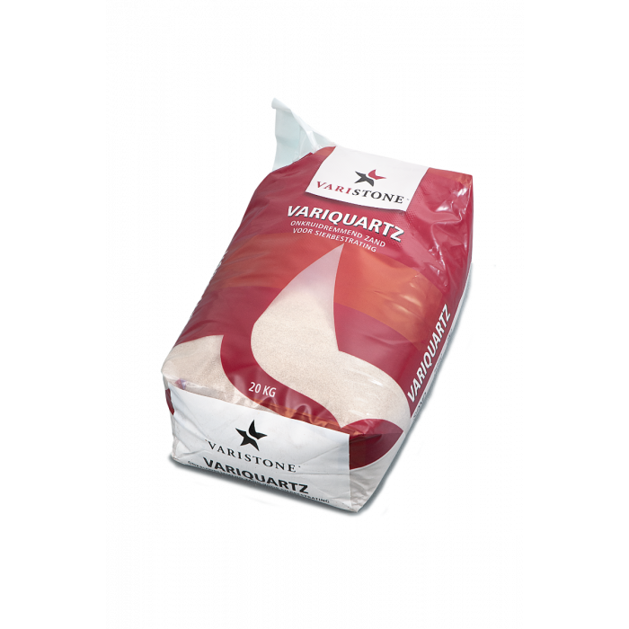 Varistone Variquartz onkruidremmend inveegzand, naturel, zak van 20 kg