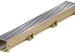 Euroline goot,100cm, H6cm incl. verzinkt rooster