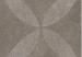 Solostone Unico Flower Dec Brown 80x80x3 cm