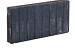Palissadeband Recht Zwart 6x25x50 cm
