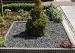 Palissadeband Rond Zwart 6x25x50 cm
