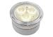 in-lite grondspot FLUX LED RVS 68 mm