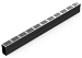 ACO Slimline goot met aluminium rooster