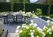 Tuintegel Met Facet Antraciet 60x60x4 cm