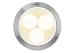 in-lite grondspot FLUX LED RVS 68 mm