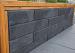 Wallblock Facet Antraciet 12x12x60 cm
