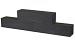 Patioblok Strak Antraciet 45x15x15 cm