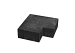 Schellevis Oud Hollandse Traptrede Massief Binnenhoek Antraciet 40/40x20 cm