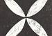 Solostone vtwonen Decoren Belgian Stone Flower White 70x70x3,2 cm