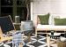 Solostone vtwonen Decoren Belgian Stone Flower White 70x70x3,2 cm