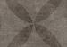 D&J Solostone 3.0 Decoren Hormigon Flower Antracite 90x90x3 cm