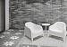 GeoCeramica Blooming Black Base 60x60x4 cm