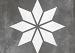 GeoCeramica Blooming Black Base 60x60x4 cm