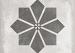 GeoCeramica Etoile Silver Base 60x60x4 cm