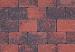 Kobblestones Rood-Zwart 21x14x7 cm