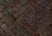 Gebakken Dikformaat Snake Paars-rood 20x6,5x6 cm