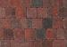 Tambour Rood/Zwart 10x10x6 cm
