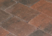 MB Drumstone Rood Genuanceerd 20x30x6 cm
