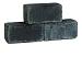 Stapelblok Getrommeld Antraciet 60x15x15 cm