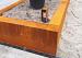 Afdekrand (hoekstuk) Corten voor stapelblok 15x15x43 cm
