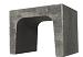 U-Element Antraciet 40x40x50 cm