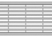 Langstaafrooster RVS 100cm