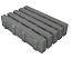 EcoSteen Stroke Antraciet 60x40x12