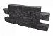 Catrock getrommeld 31x11,5x10 cm Nero
