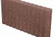 Mini Rondobandpalissade 6x25x50 cm Bruin