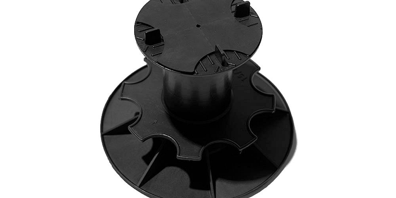 Verstelbare tegeldrager 14-17 cm voeg 3 mm (inclusief bovenplaat en rubber 1 mm)