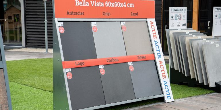 Bella Vista Carbon 60x60x4 cm