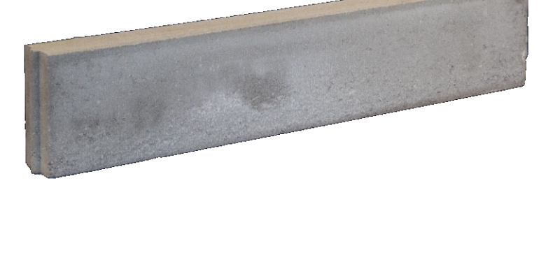 Opsluitband Grijs 6x20x100 cm