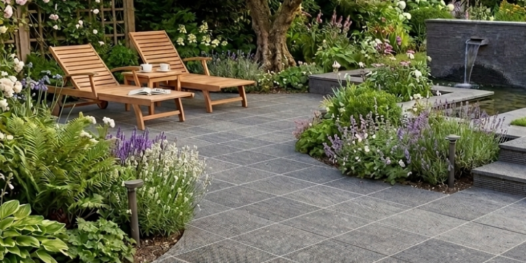 Stonetalk Rullata Dark 60x60x2 cm