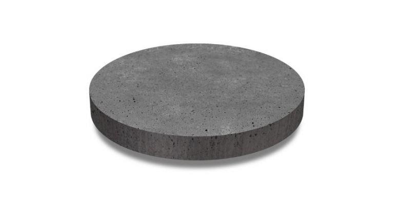 Oud Hollandse Tegel Rond Antraciet 100x100x7cm