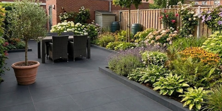 GeoCeramica Concreet Black 60x60x4 cm