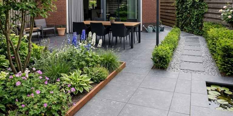 GeoCeramica Pietra Blu Nero 90x90x4