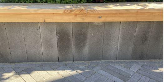 Wallblock New Taupe 15x15x60 cm