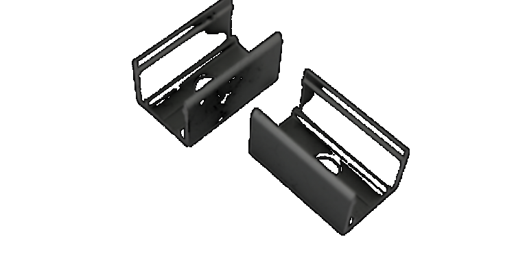Lys Led strip clips (per 5 stuks)