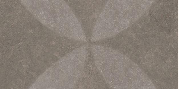 Solostone Unico Flower Dec Brown 80x80x3 cm