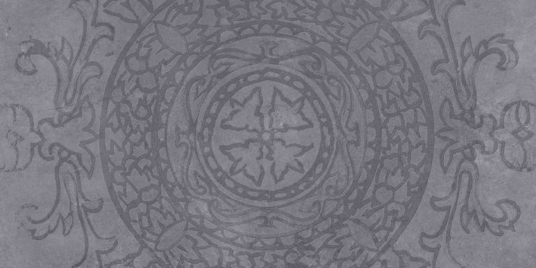 GeoCeramica Symbol Circle Black 60x60x4 cm