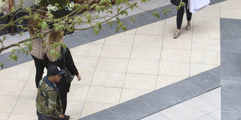 GeoCeramica Fiordi Grigio 60x60x4 cm