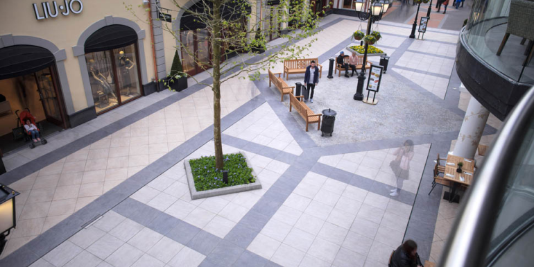 GeoCeramica Fiordi Grigio 60x60x4 cm