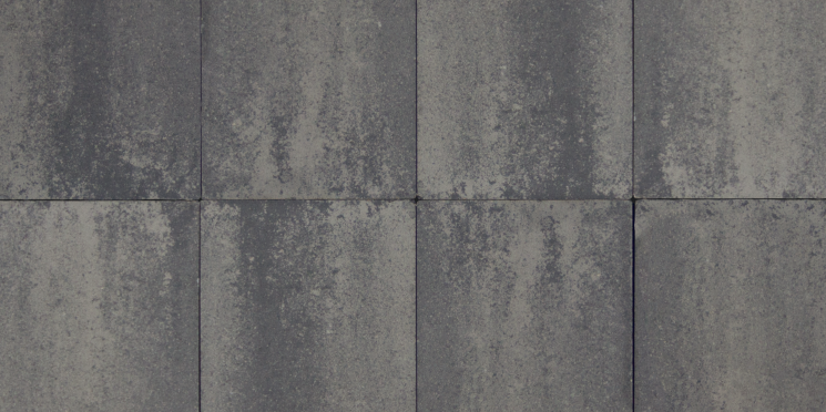 GraniPlus Grijs/Zwart 30x60x6 cm