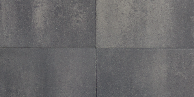 GraniPlus Plus Grijs/Zwart 60x60x6 cm